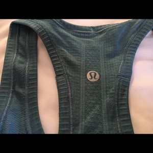 Lululemon swiftly tech Racerback, teal, size 6.